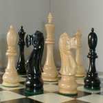 Jaques Chess Set Ebony REDUCED TO CLEAR
